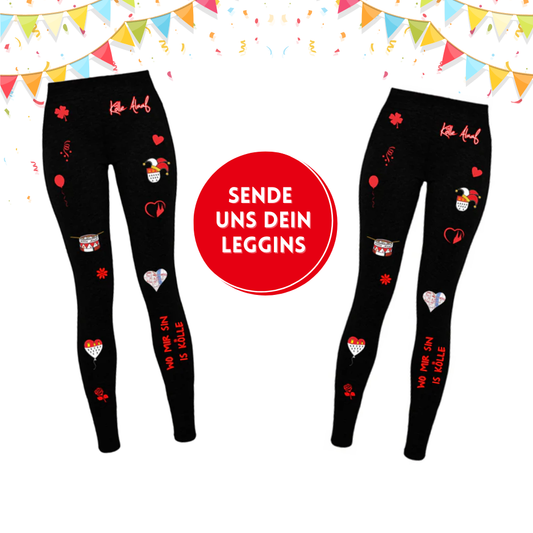 Sende uns Deine Leggings