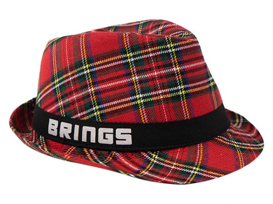 BRINGS Karo Hut – Karierter Trilby Hut