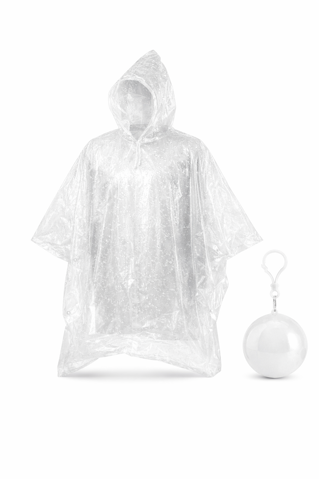 Notfall Karneval Poncho - Weiß